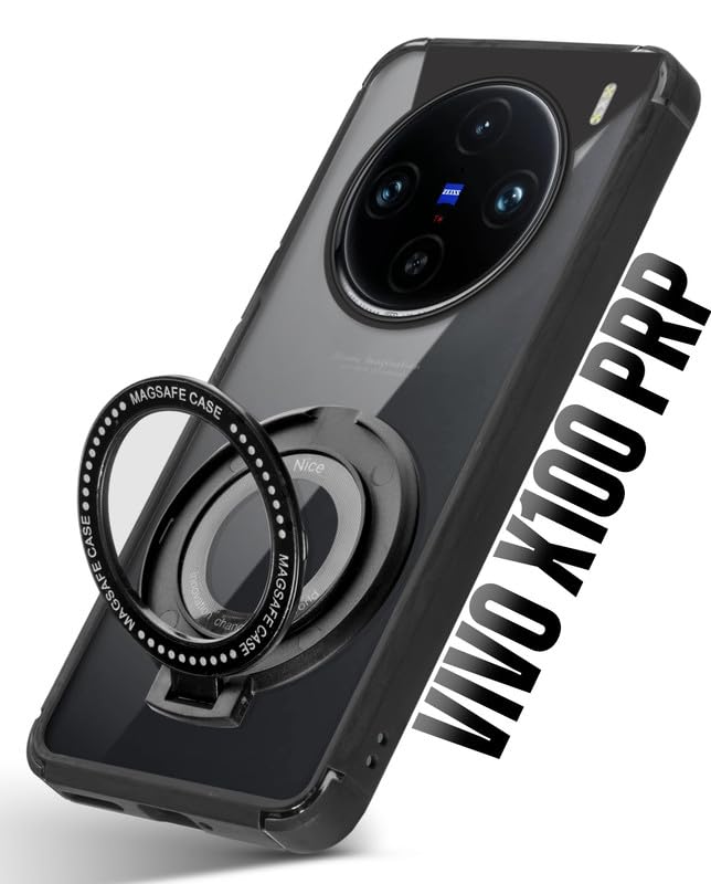 Mr. Case Silicon Framed Transparent Back Cover for Vivo X100 Pro