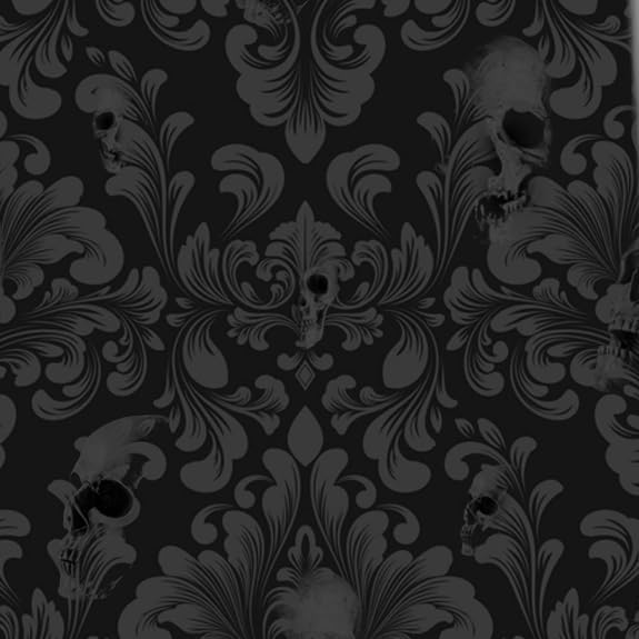 Three Rooker Skull Ties Mens Damask Necktie Halloween Tie for Men Conservative Holiday Print - Image 3
