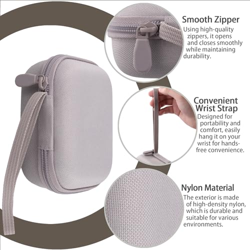 Image of for Bose New SoundLink Micro 2nd Gen Portable Bluetooth Speaker Hard Protective Case, Portable Travel Case with Carabiner (Sand) - co2CREA