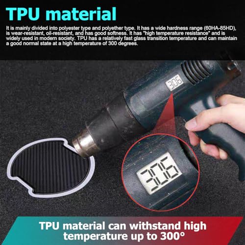 Mandark 4PCS TPU Car Door Handle Cup Films, Large - Image 3