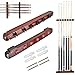 DURANTEY Billard Queue Halter Wandmontierter Billard-Queue-Wandhalter Holz Queue Halterung Rot für 4 Billard-Queues mit Schrauben und Gummiteilchen Billard Wandhalterung (40 cm * 4 cm * 3,2 cm) Queue,Billiard günstig Kaufen-DURANTEY Billard Queue Halter Wandmontierter Billard-Queue-Wandhalter Holz Queue Halterung Rot für 4 Billard-Queues mit Schrauben und Gummiteilchen Billard Wandhalterung (40 cm * 4 cm * 3,2 cm)