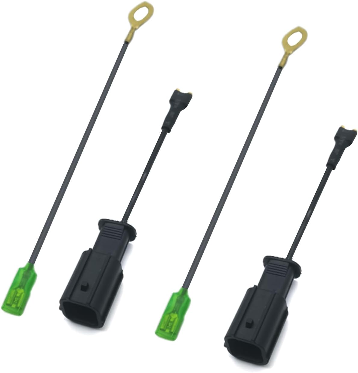 Compatible with Honda(Before 2017) Horn Connector Adapter Wiring Harness, Horn Pigtail Converter Plug and Play for Universal Horn Replacement (2PCS)