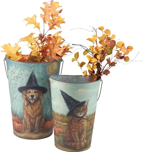 Primitives-by-Kathy-Wall-Bucket-Set-Spooky-Friends Primitives by Kathy Wall Bucket Set Spooky Friends