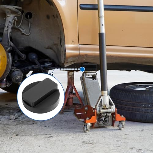 Wagenheber Gummiauflage 2 Stück, Jack Pad Gummipuffer für BMW & Mini, Unterstellbock Schutzpad, rutschfest, Schützt Auto vor Kratzern, Gummiblock für Hebebühnen, Passend für die meisten Modelle