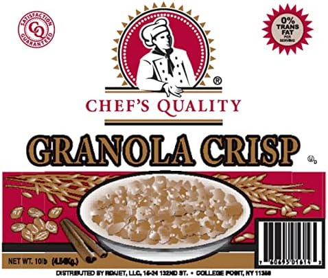 Chef's Quality Crunchy Granola 10 lbs Bag