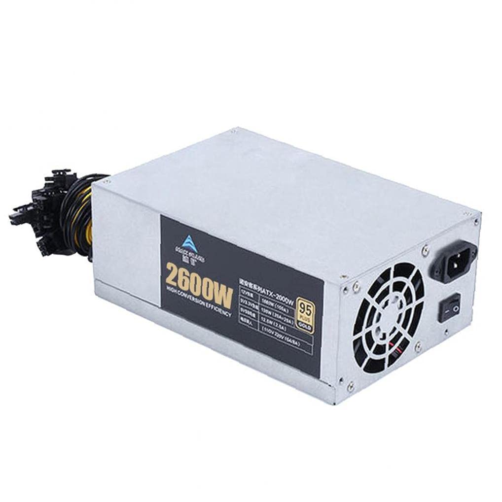 Mining Machine Power Supply Unit 2600W ETH BTC Bitcoin Crypto Rig Miner PSU Module Electronics Accessories