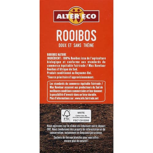 Thé Rooibos Bio Alter Éco lot de 3 la solution naturelle sans caféine - 2
