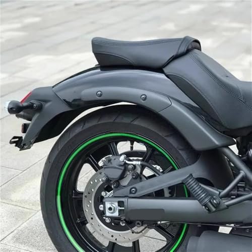 Cojín de PU negro para asiento trasero de motocicleta Sportster XL 883 1200 5