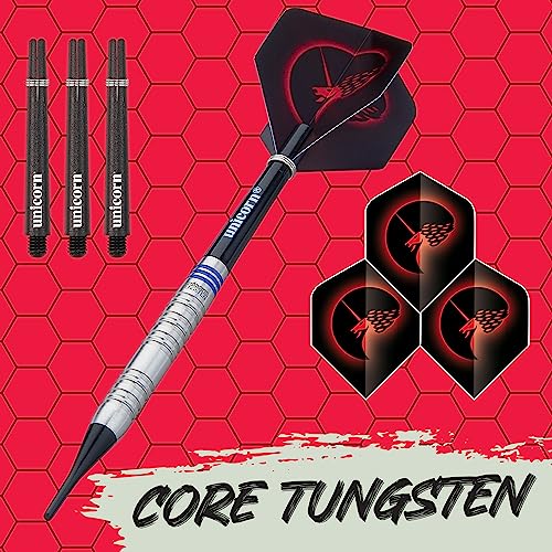 Unicorn Soft Tip Professional Darts Set, Silver, 20 g - Image 2
