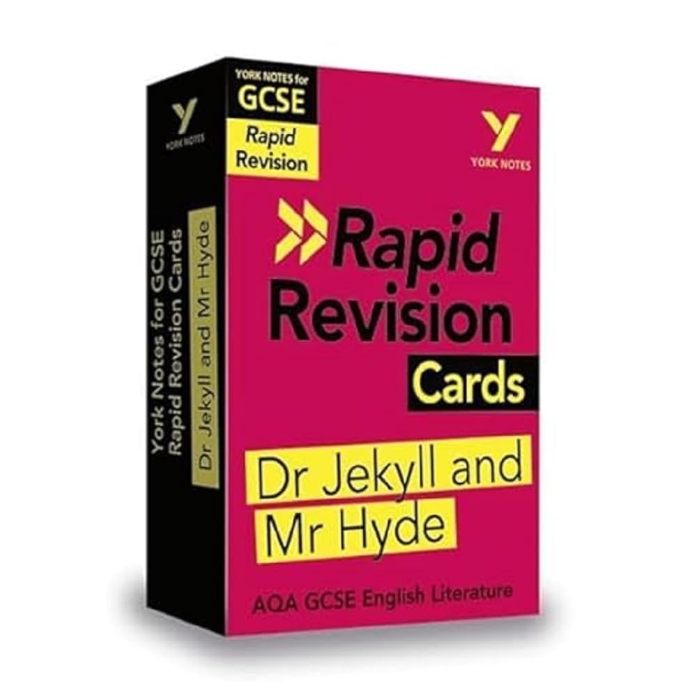 York Notes for AQA GCSE (9-1) Rapid Revision: Dr Jekyll and Mr Hyde - Refresh, Revise and Catch up!: Revision Cards