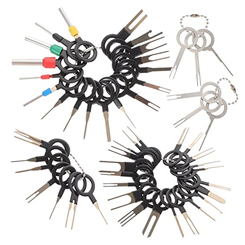 Alipis 73Pcs Terminal Removal Tool Kit Auto Depinning Specialty Tools for Easy Wire Harness Connector Maintenance Durable and Design Effortless Terminal