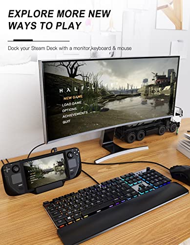 Benazcap-Docking-Station-per-Steam-Deck-4K-HDMI-65W-Power-Delivery-3-Porte-dati-USB-A-5Gbps-Compatibile-con-Console-Steam-Deck-Nintendo-Switch-Tablet-e-Smartphone