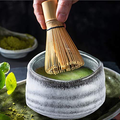 Bol à thé matcha polyvalent blanc pour soupe et riz - 4