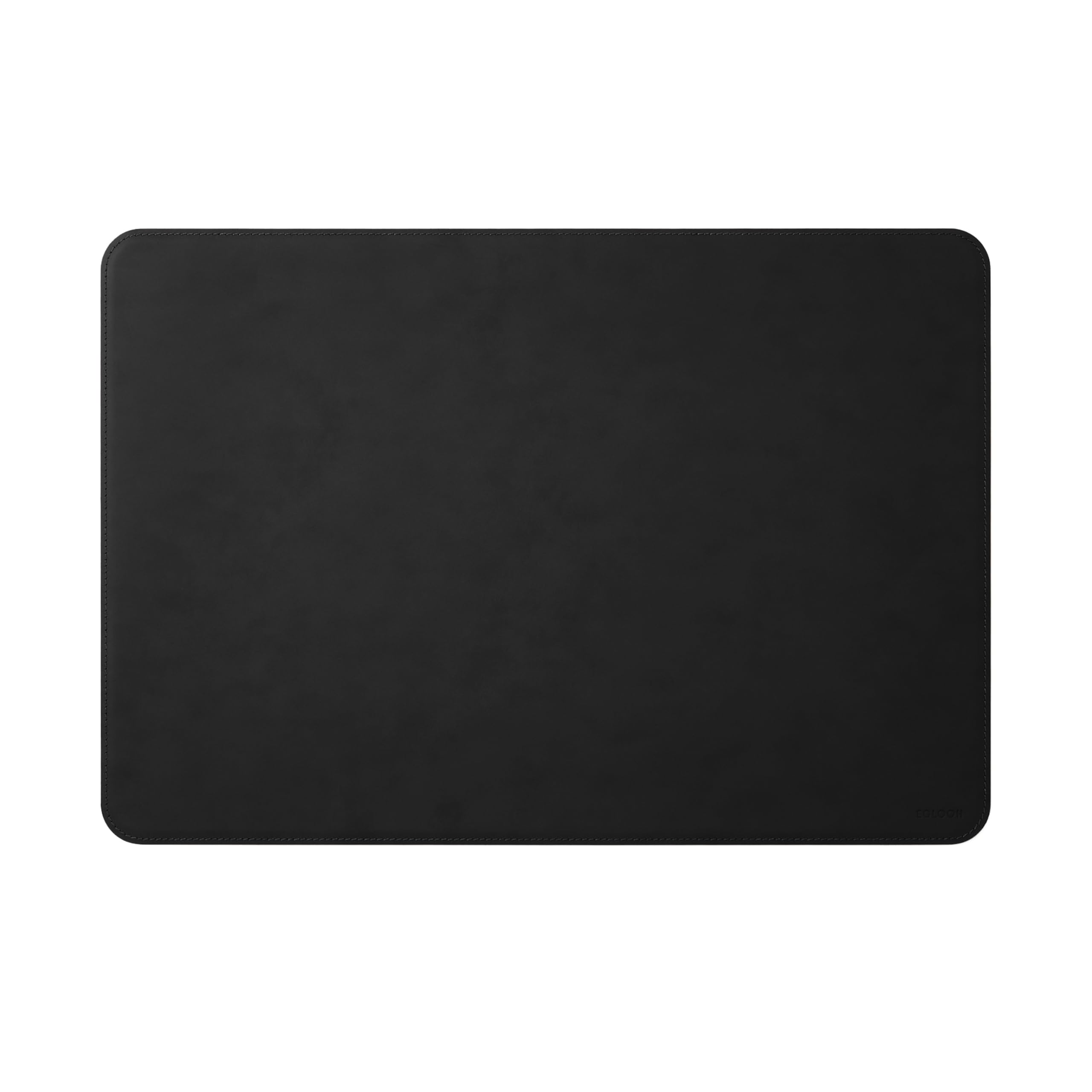 Eglooh – Herms – Sottomano Scrivania Pelle Design Arrotondato – Desk Pad Ufficio Elegante Antiscivolo in Cuoio – Accessori Ufficio Lusso Made in Italy