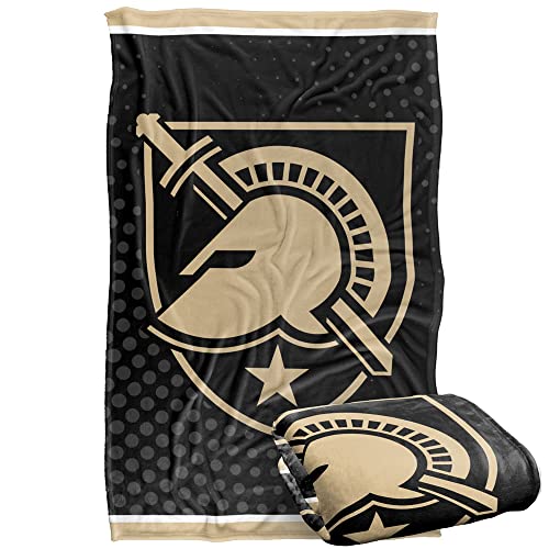 United States Military Academy Black Knights Blanket, 36" x 58", Logo Dots, Silky Touch Super Soft Throw