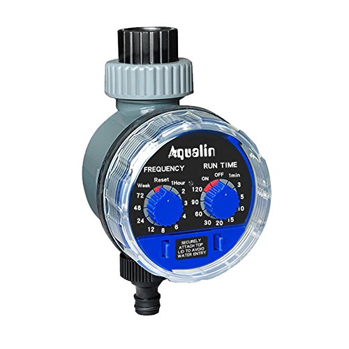 Aqualin Temporizzatori per irrigatori Giardino elettronico regolatore per Sistema di irrigazione a valvola a Sfera