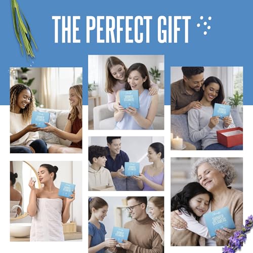 Image of Cleverfy Shower Steamers Aromatherapy Gifts for Women and Men, 6 Tablets