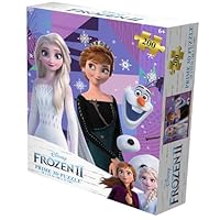 Prime 3D | Disney | Frozen | 200 Piece 3D Jigsaw Puzzle for Adults & Kids | Finished Size 18\" x 12\" | Challenging & Fun for Adults, Kids & Families | Immersive 3D Lenticular Effect