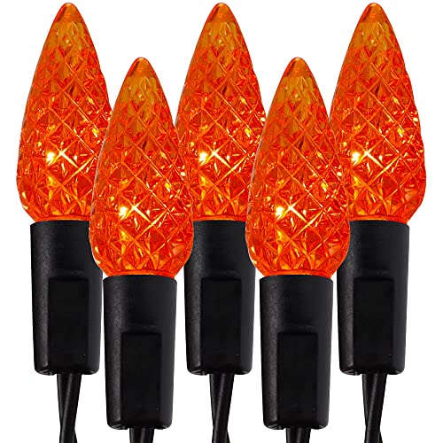 WATERGLIDE Halloween C6 String Lights, 33ft 100...