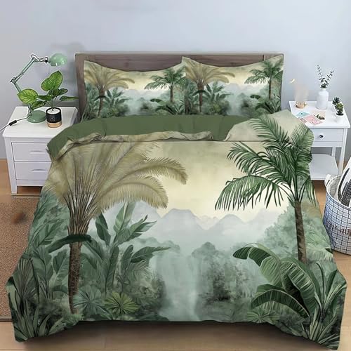 Housse de couette vert matcha rétro pour transformer la chambre junior