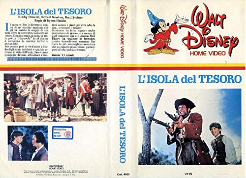 VHS film genere vario VHS L\'ISOLA DEL TESORO