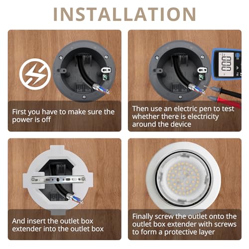 Image of BE1R Outlet Box Extender,cETLus Certified Round Ceiling Box Extender