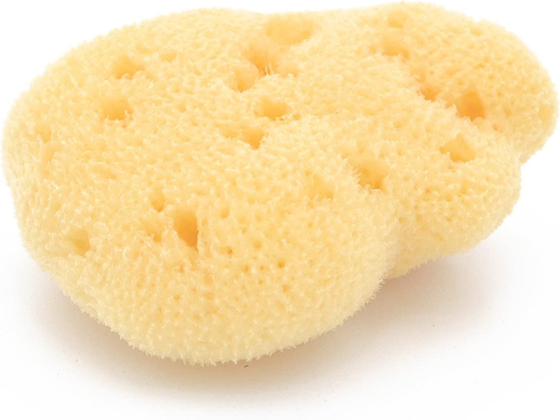 Bellini Babù Fine Silk Sea Sponge 100% Natural Size-(16) Piece Of One