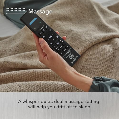 Image of Serta baselogic Level 4 Adjustable Base Bed Frame - Queen - Head & Foot Adjustability, Wireless Remote, Zero-Gravity and Memory Presets, Dual Massage Setting, and USB A&C Charging Ports