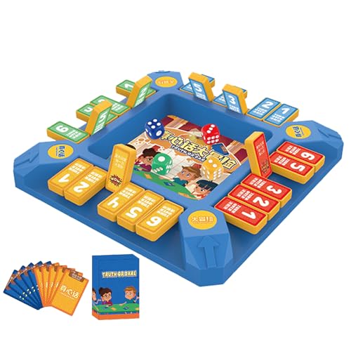 Nybhyjka Juego de cartas de verdad o desafío, verdad para adultos o juego de cartas de desafío - Juego de mesa divertido - 54 Juego a cartas para fortalecer las relaciones con la familia de los amigos