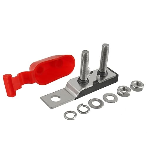 Miniatura 2 de BOJACK Bloque de fusibles de terminal dual 30-300 AMP Fusible de batería con clasificación marina MRBF portafusibles (fusible doble)