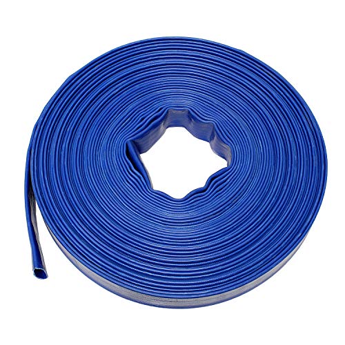 BISupply Discharge Hose 1in in by 100ft Flat Lay Sump Pump Discharge