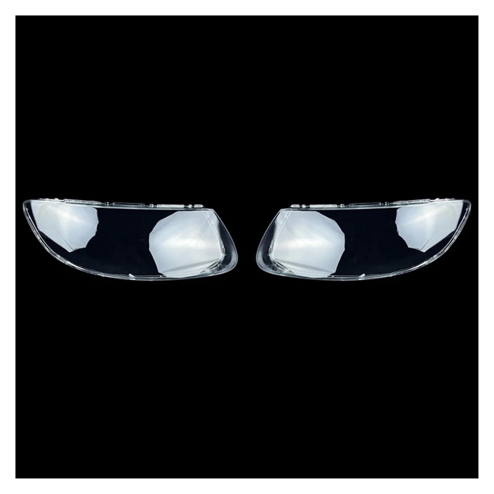 Coche Lámpara Cubierta Para Hyundai Para Santa Para Fe 2008 2009 2010 2011 2012 Cubierta Faro Pantalla Transparente Carcasa Faro Lente Repuesto De Plexiglás(A Piar)