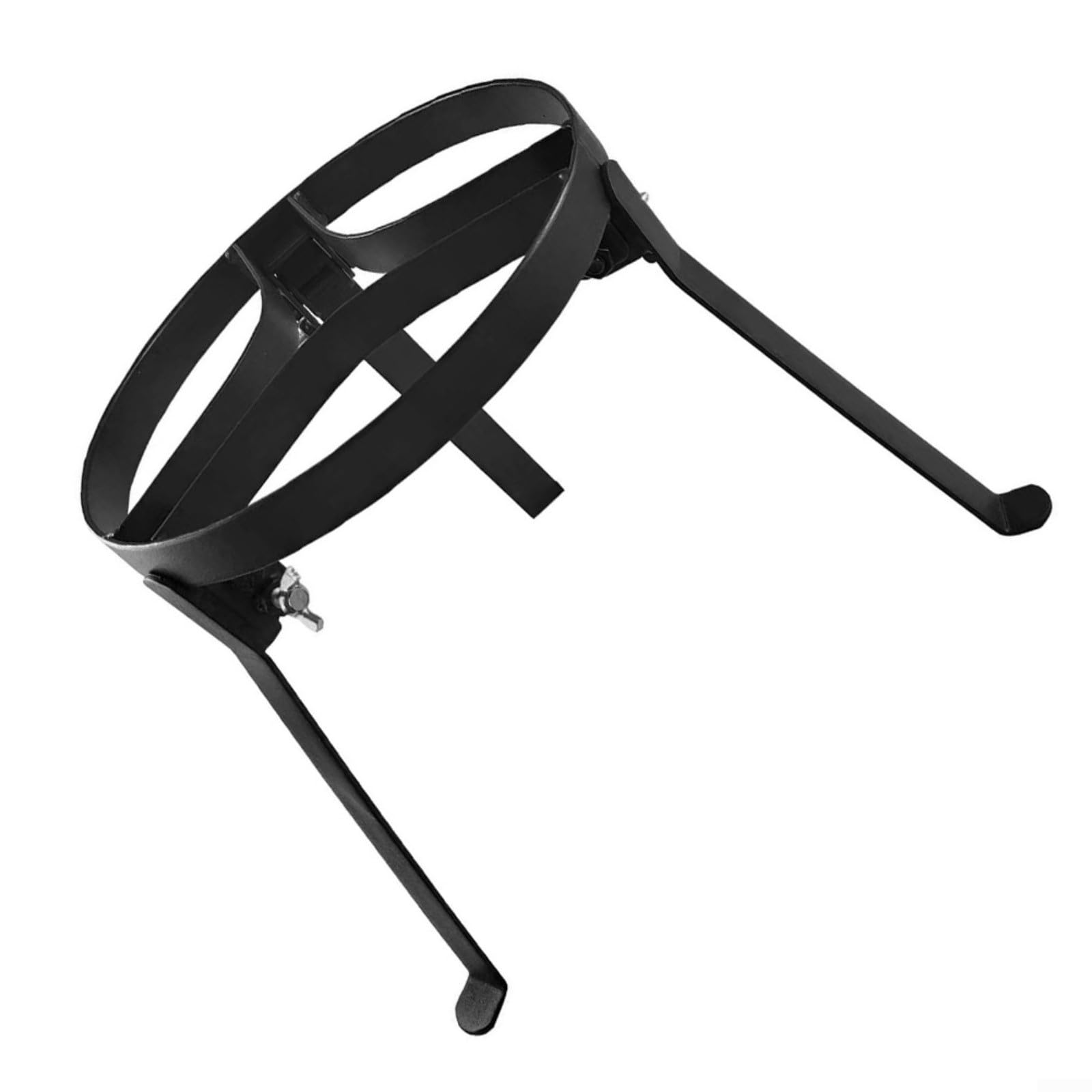 Entgoinggo Heavy Duty Campfire Tripod Grill Folding Open Fire Cooking Stand, For Cast Iron Dutch Oven Portable Outdoor BBQ Grill Support, For Camping Hiking Backyard(Style B)
