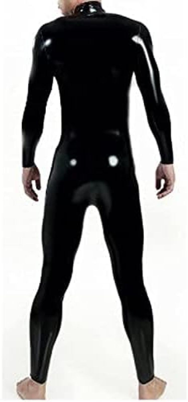 Amazon.co.jp: メンズ ラテックス ラバー ボディスーツ ユニフォーム