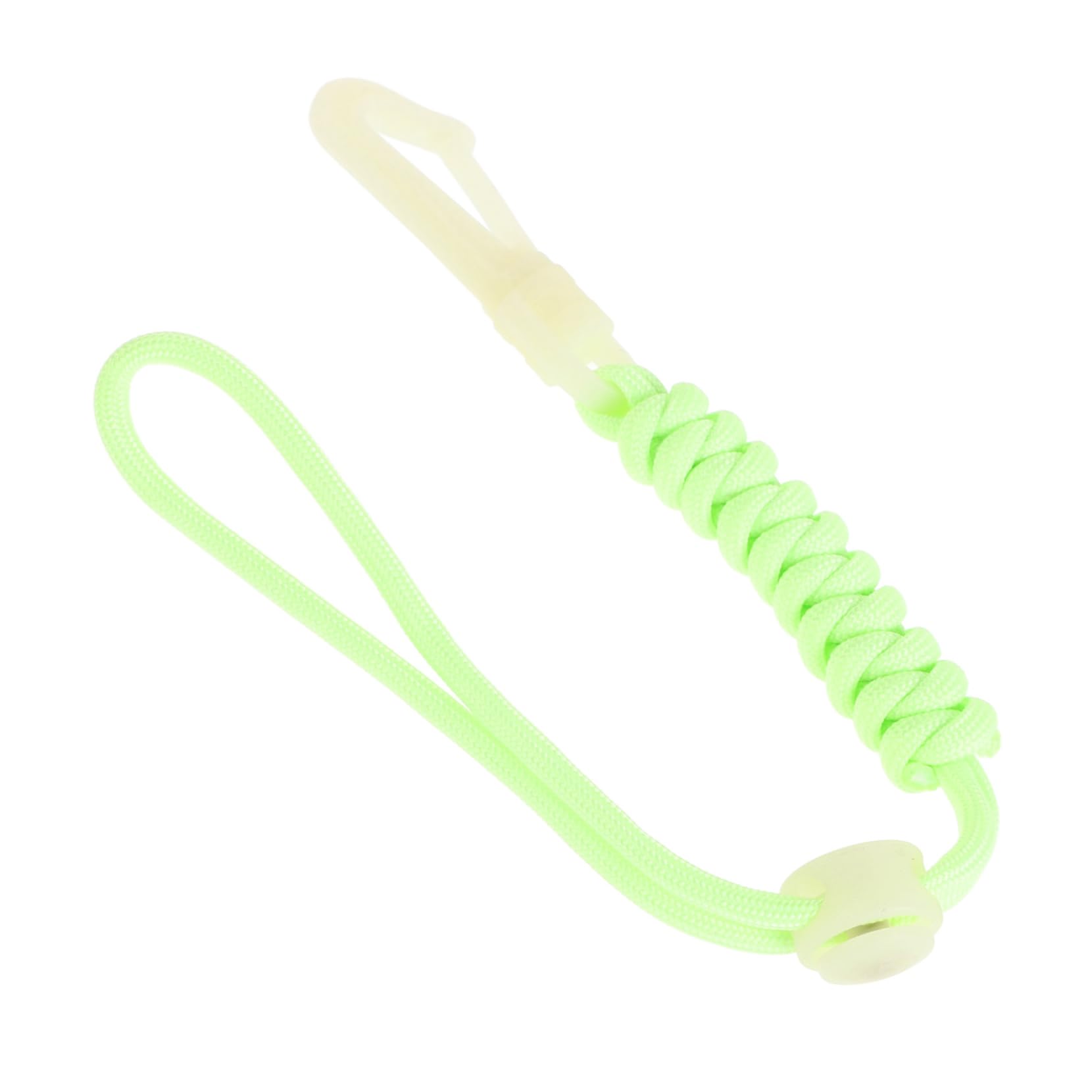 VANZACK Scuba Diving Lanyard Clip with Quick Release Buckle Durable Material Glow the Dark Design Versatile for Cameras for Outdoor Activities