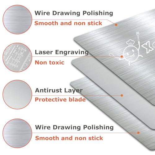 Bench-Scraper-Dough-Chopper-Onion-Holder-for-Slicing-Slicer-Onion-Cutter-with-Protective-Cover-and-Anti-Slip-Handle-Stainless-Steel-Chopper-for-Potato-Tomato-Avocados-Eggs-Vegetable-Onions