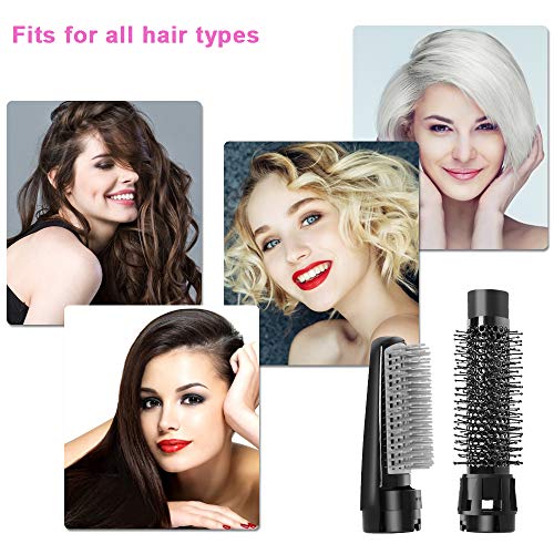 3-in-1 Hair Dryer Brush, Hair Dryer & Volumizer in one, Hair Curler Straightener Dryer Brush in One, Negative Ion Hair Blow Dryer Styler,Lightweight Hot Air Brush for Fast Drying Salon Results - Thumbnail 5