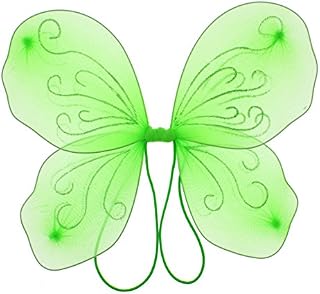 Zac's Alter Ego Fancy Dress Glitter Butterfly Fairy Wings Hen Do Accessories