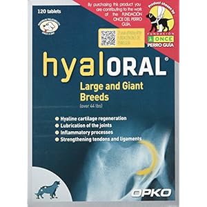 HYALORAL RAZAS GRANDES 120 comprimidos
