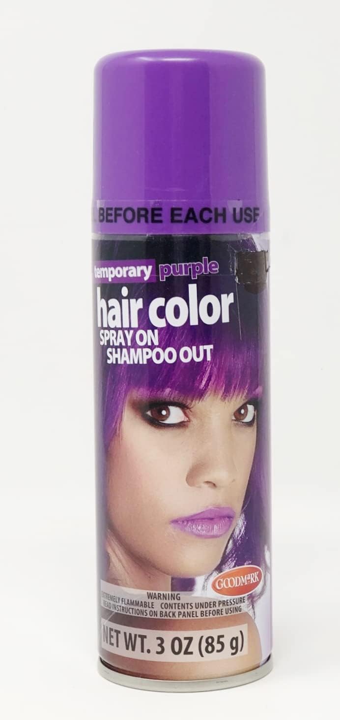 Designware Purple Temporary Hair Color Spray Wash Out