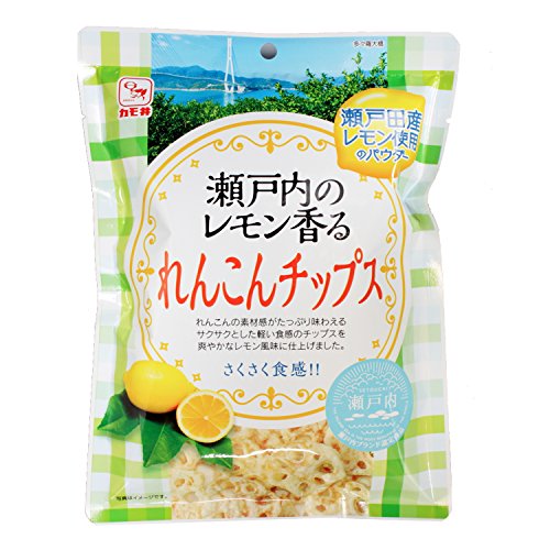 カモ井 瀬戸内レモン香るれんこんチップス