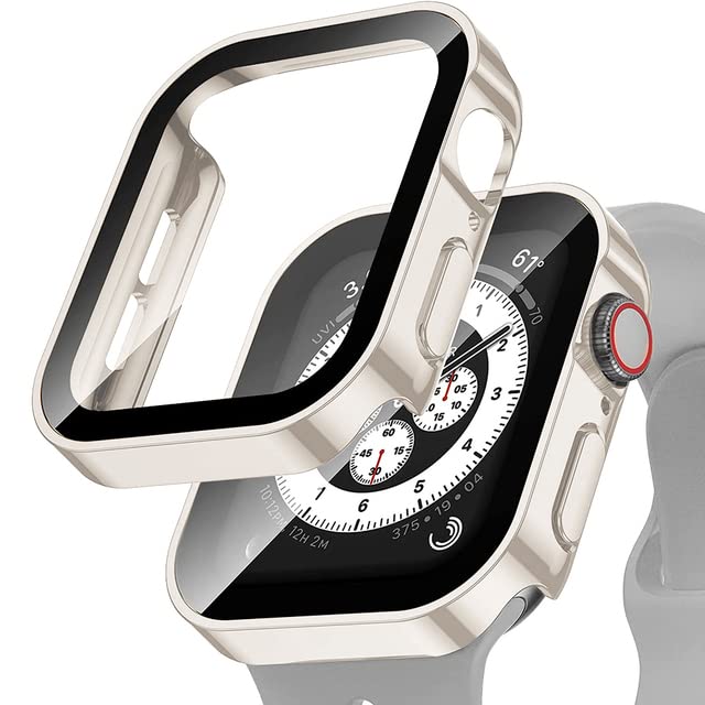 Coque Apple Watch Starlight en verre trempé antichoc toutes séries