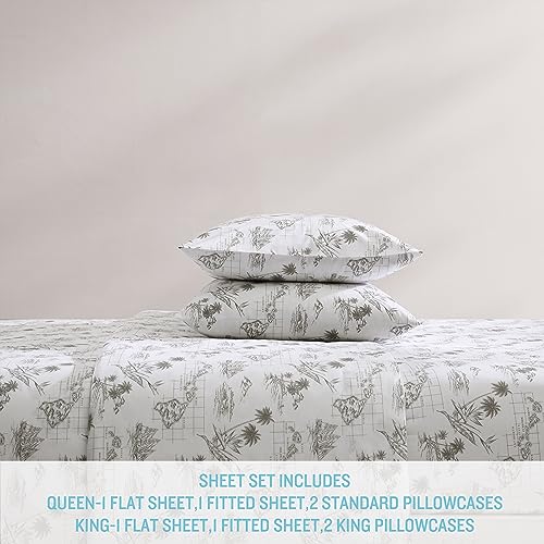 Image of Tommy Bahama - Queen Sheet Set with Fitted Sheet & Pillowcases