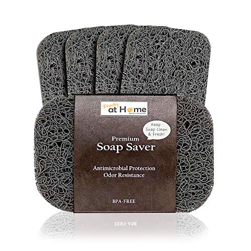 Peachy At Home ﻿﻿Premium BPA-Free Soap Dish |100% Recyclable Eco-Friendly Soap Saver |