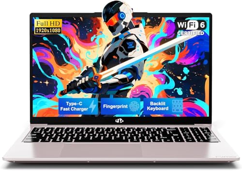 Image of NIMO 15.6 inch FHD Business Laptop Computer, Quad-Core Processor(Beats i3-1115G4), Laptop 16GB RAM 1TB SSD with Backlit Keyboard Fingerprint 65W PD Fast Charging, Student Laptop for College School