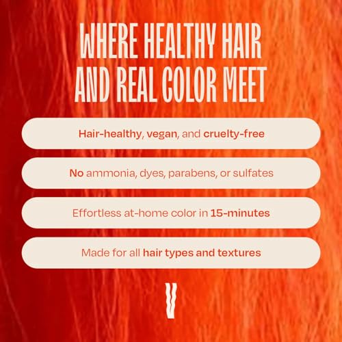 Image of Overtone Daily Color Depositing Conditioner for Hair, Golden Copper:Temporary Pigment with Shea, Coconut & Avocado Oils, Hydrating, Vegan & Cruelty-Free, All Hair Types, 4.5oz.
