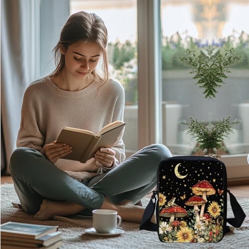 Womens Crossbody Purse Small Messenger Tote Bga Kids Adult Shoulder Handbags Zipper Wallet - Image 4