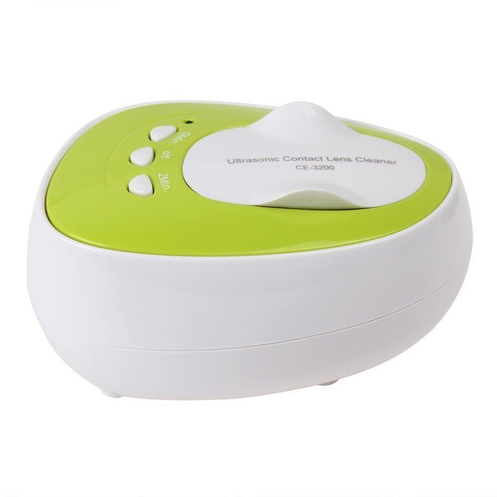 Sichun NEUF Mini kit de nettoyage pour lentilles de contact à ultrasons Soin quotidien rapide de nettoyage Gadget