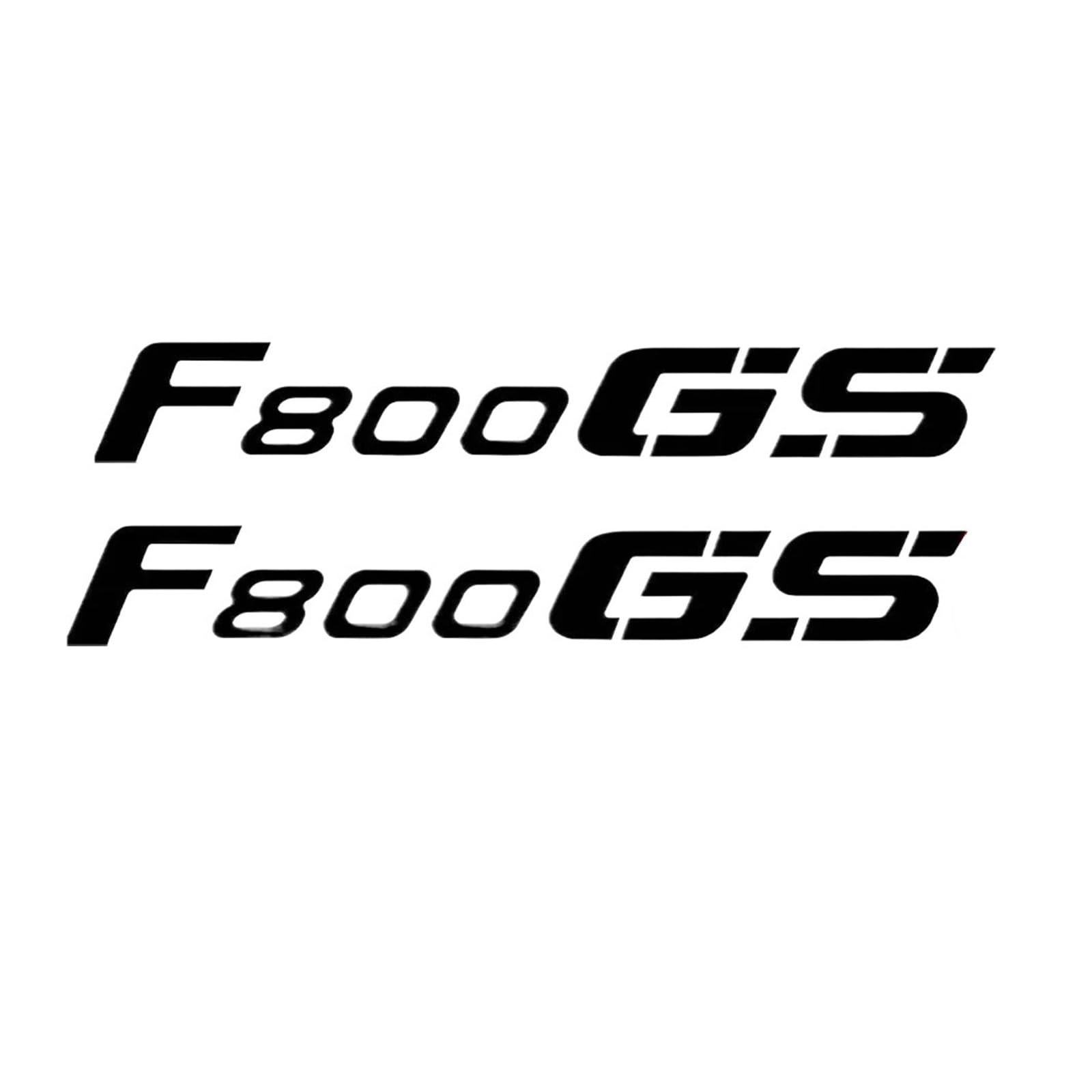 Emblem Badge Decal Tank Wheel Soft PVC Sticker for F800GS F800 GS F800gs(Black)