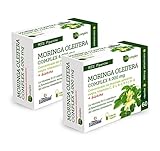 Moringa (Complex) 4000 mg | (Ext. Seco) - Con extracto seco de moringa, Zinc, Vitamina C, extracto seco de pimienta negra, Cromo, Biotina y Vitaminas del grupo B - 60 Cápsulas vegetales (Pack 2 unid.)
